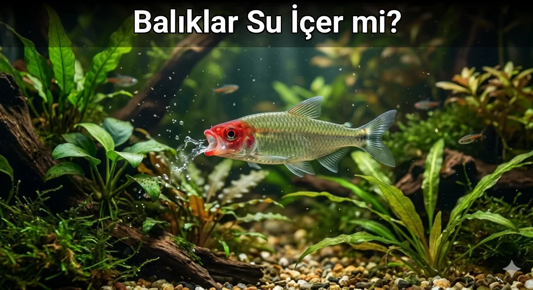 Balıklar Su İçer mi?